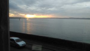 The view that inspired the rag rug