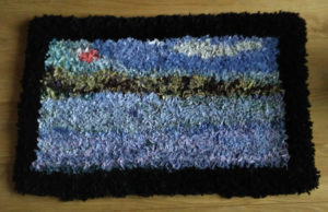 Image of rag rug created between July 2016 and April 2018